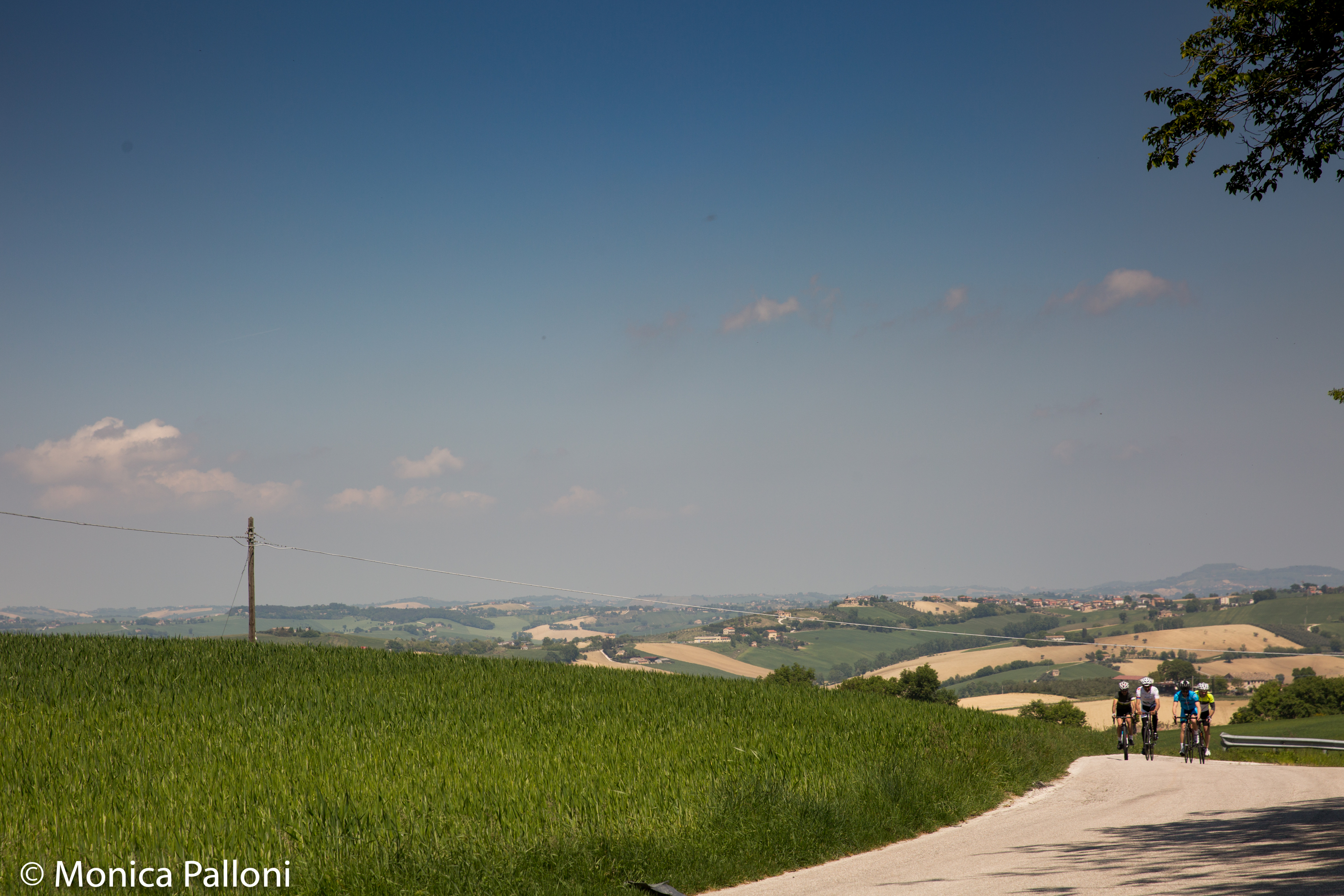 In bici nel fermano